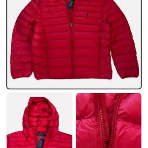 NWT Ralph Lauren Polo Hooded Insulated Medium